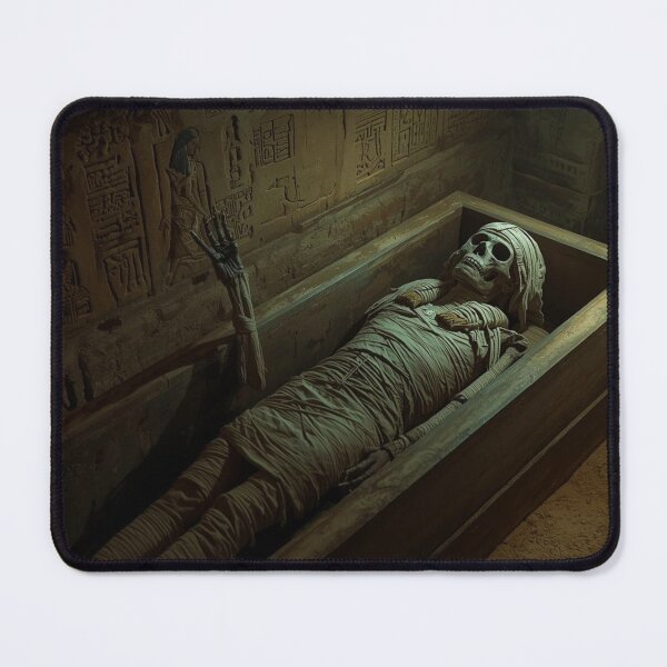Item preview, Mystical Egyptian Mummy Tomb with Green Flame designed and sold by YAM716.