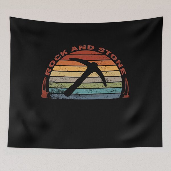 Item preview, Rock and Stone: Vintage Pickaxe Sunset designed and sold by Adam 7ea.