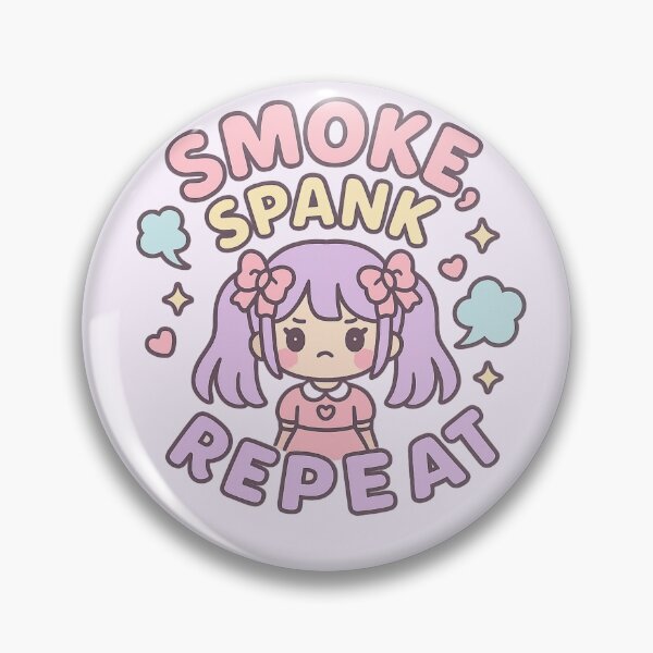 Item preview, Smoke Spank Repeat Cheeky Energy Bold Playful Vibe designed and sold by StrictlyPride.
