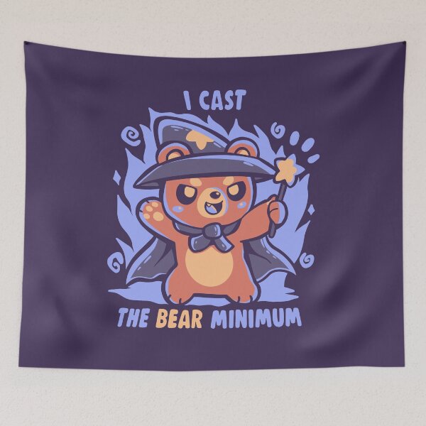 Item preview, The Bear Minimum Spell designed and sold by TechraNova.