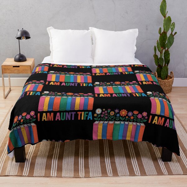 Item preview, I Am Aunt Tifa Human Rights Floral Women Men Protest designed and sold by BLZART.