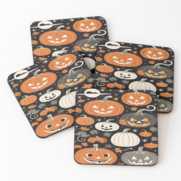 Item preview, Pattern pumpkins Halloween collection. designed and sold by DaliaSabryTee.