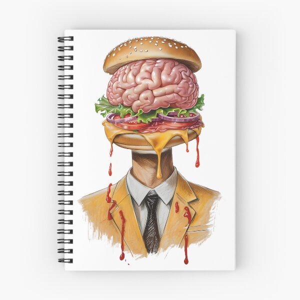 Item preview, Zombie Burger Head  designed and sold by NightTimeJ.