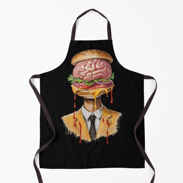 Item preview, Zombie Burger Head designed and sold by NightTimeJ.