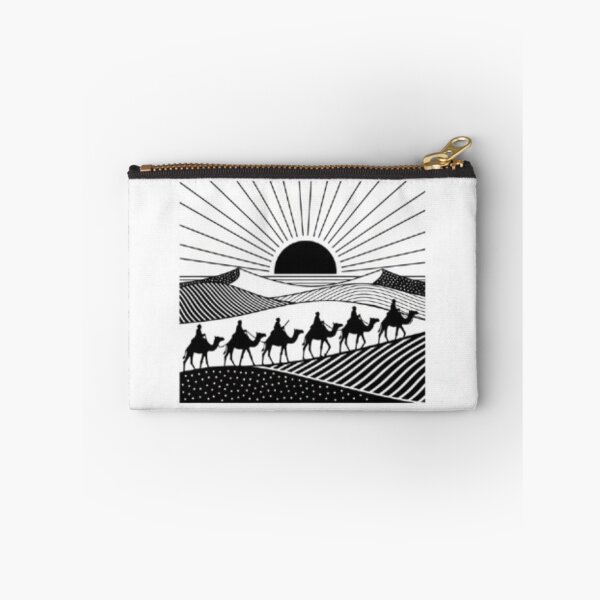Item preview, Discover Algeria: Vintage Sahara Sunset Travel Poster designed and sold by zdzdesigner.