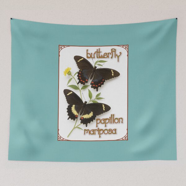Item preview, Butterfly, Papillon, Mariposa designed and sold by Tridentulus.