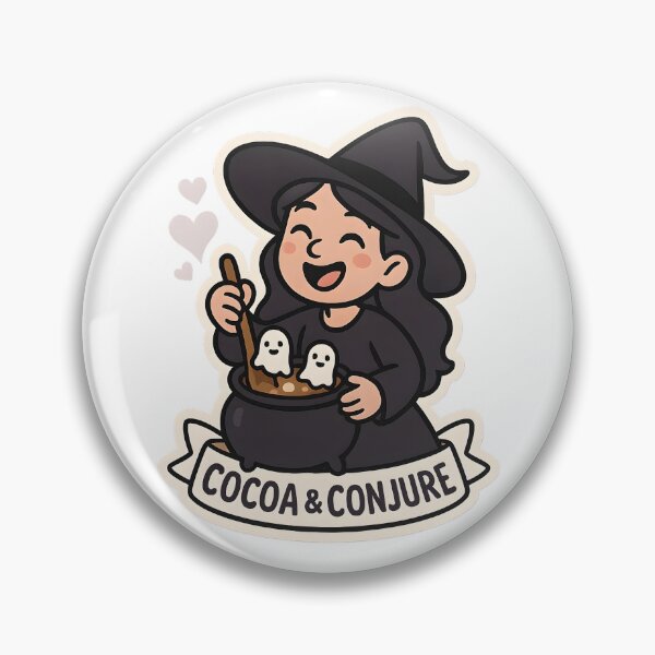 Item preview, Cocoa & Conjure — Cute Witch Brewing Hot Cocoa designed and sold by Cheerioza.