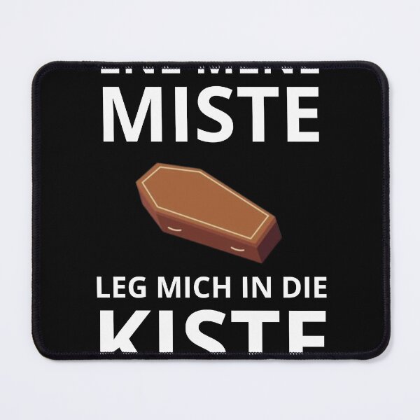 Item preview, Ene Mene Miste Shirt – Black Humor, Burnout Meme, Trash Humor T-Shirt designed and sold by Fiebertraum Fashion.