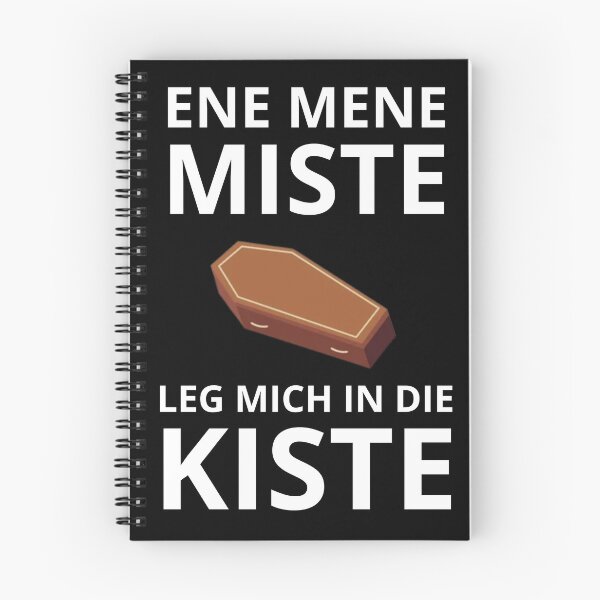 Item preview, Ene Mene Miste Shirt – Black Humor, Burnout Meme, Trash Humor T-Shirt designed and sold by Fiebertraum Fashion.