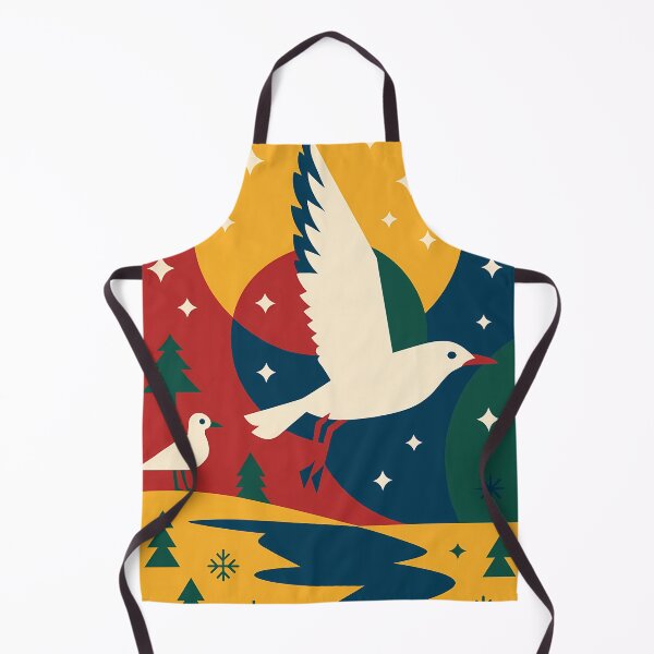 Item preview, Winter Seagulls Under the Christmas Moon designed and sold by White-Camel.