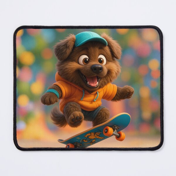 Item preview, Skater Russian Bear Dog designed and sold by Sillytoe.