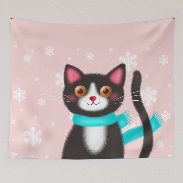 Item preview, cute cat designed and sold by LiudmylaMaika.