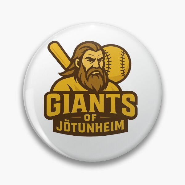 Item preview, BaseBall Logo Team of The Giants of Jotunheim designed and sold by JLincoln48.