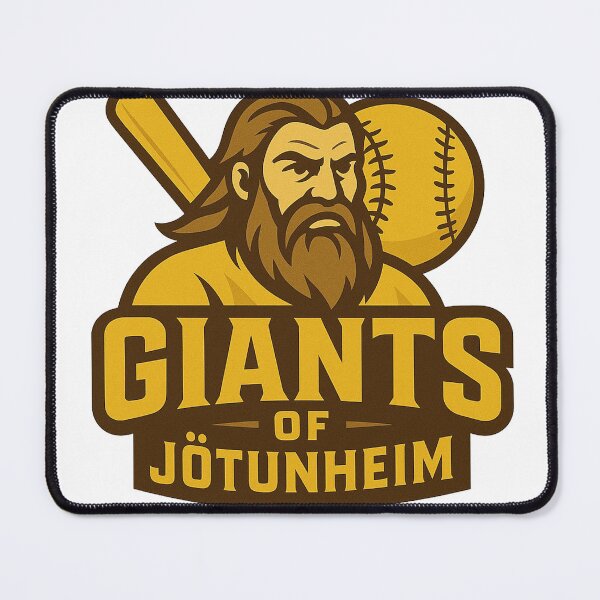 Item preview, BaseBall Logo Team of The Giants of Jotunheim designed and sold by JLincoln48.