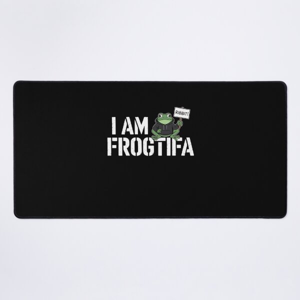 Item preview, I Am Frogtifa Frog Meme designed and sold by Mateusz Majcherek.
