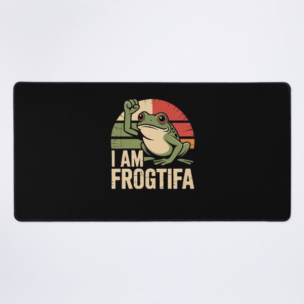Item preview, I Am Frogtifa Frog Meme designed and sold by Mateusz Majcherek.