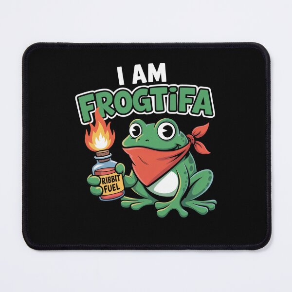 Item preview, I Am Frogtifa Frog Meme designed and sold by Mateusz Majcherek.