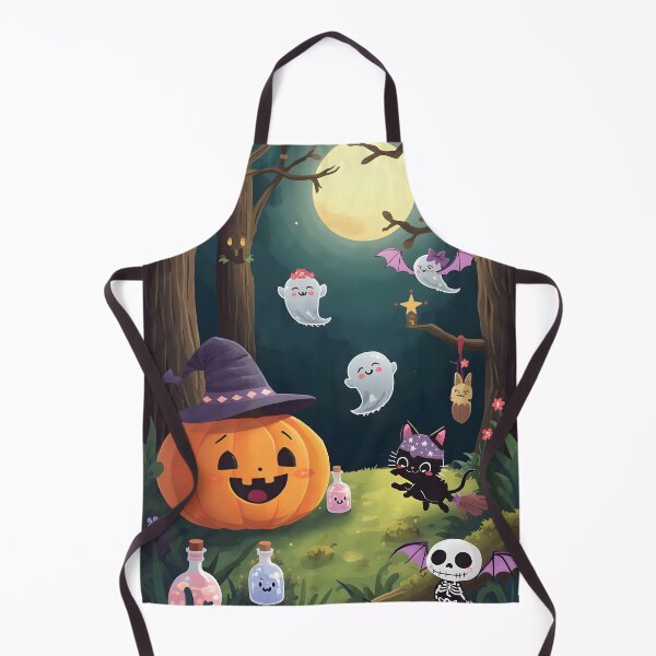 Item preview, Moonlit Enchanted Grove Sticker Pack - Smiling Pumpkin, Kawaii Skele-Bat, and Magic Potion Decals designed and sold by MoonlitDoodles1.