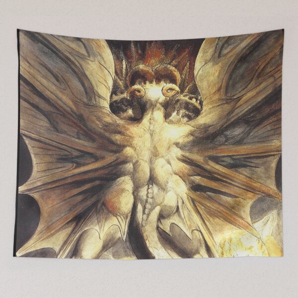 Item preview, HD The Great Red Dragon (Rev 12)  (serie - number 2 of 4) by William Blake HIGH DEFINITION  (original colors) designed and sold by MINDTHECHERRY.