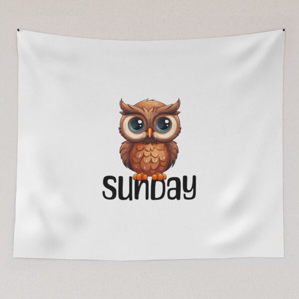 Item preview, Sunday Owl designed and sold by ThisGuysCraft.