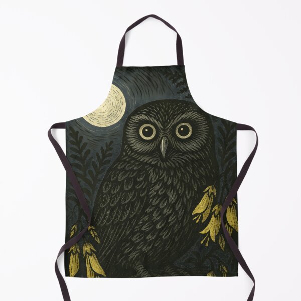 Item preview, Ruru (Morepork) Moon Night designed and sold by MvuuStudio.
