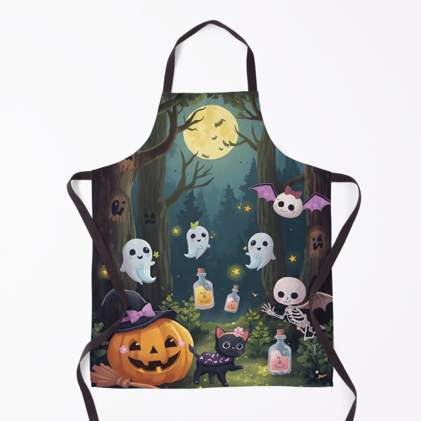Item preview, Twilight Enchanted Forest Sticker Pack - Cute Witch Pumpkin, Kawaii Skele-Bat, and Magic Potion Decals designed and sold by MoonlitDoodles1.