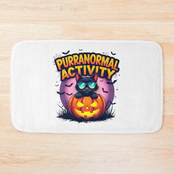 Item preview, Purranormal Activity – Vintage Black Cat Halloween T-Shirt designed and sold by relso.