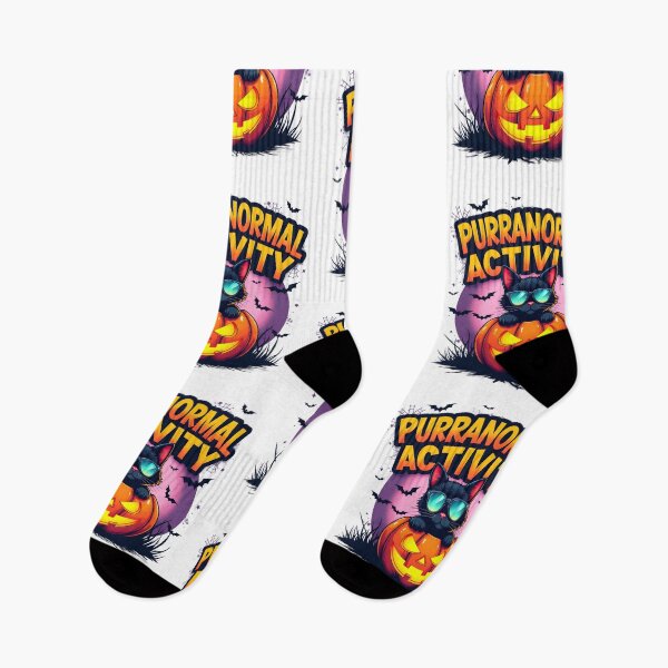 Item preview, Purranormal Activity – Vintage Black Cat Halloween T-Shirt designed and sold by relso.