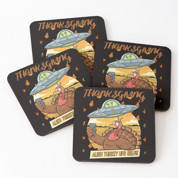 Item preview, Alien Turkey UFO Selfie designed and sold by MA project.