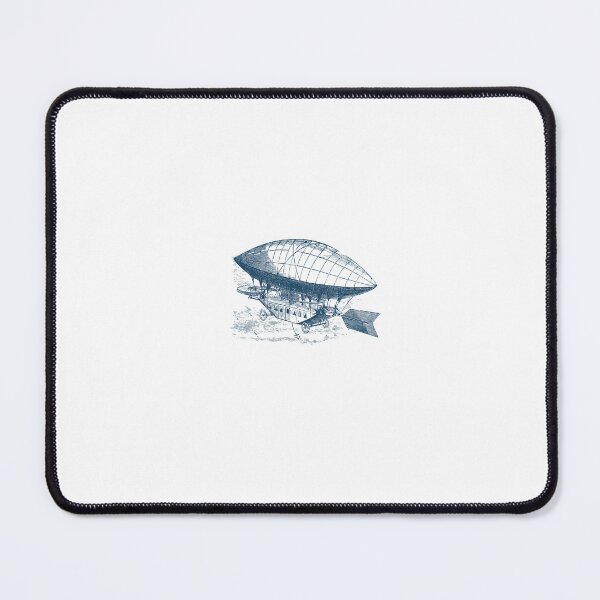 Item preview, Vintage Airship Illustration – Steampunk Flying Machine Art designed and sold by BongoGraph.