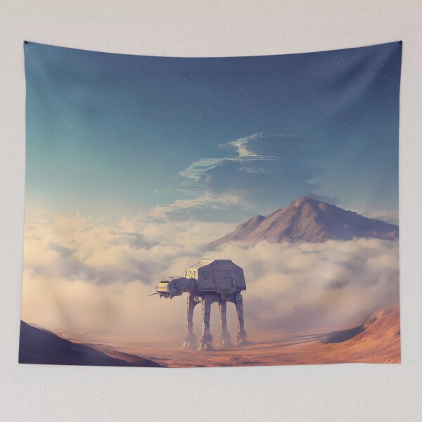 Item preview, Desert Epic Interstellar Journeys Grand Adventures Await Space designed and sold by ART ATTACK ZONE.