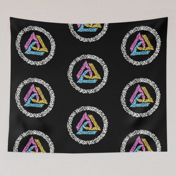 Item preview, Calligraphy Triangle designed and sold by qiyoulu.