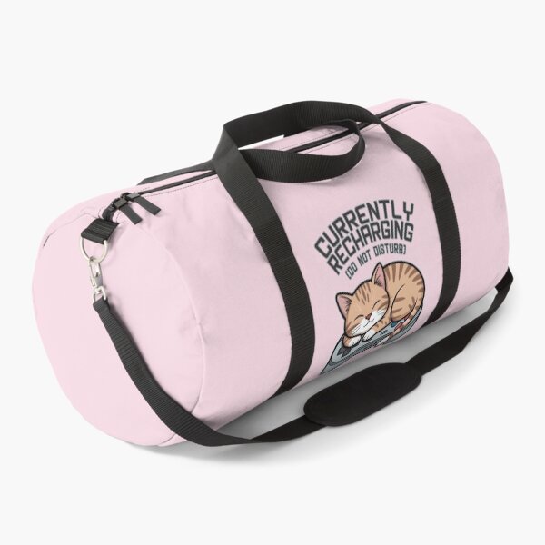 Item preview, Currently Recharging (Do Not Disturb) – Cute Cozy Gamer Cat Design designed and sold by DeesDeesigns.