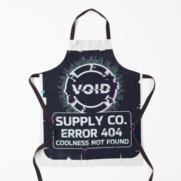 Item preview, VOID Supply Co. Glitch Punk - Error 404 Coolness Streetwear Design designed and sold by zdzdesigner.