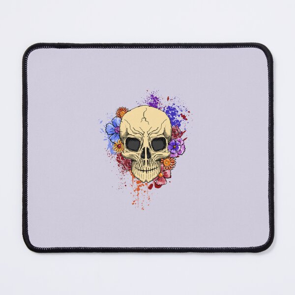 Item preview, Floral Skull Fusion designed and sold by Way-Of-Art.
