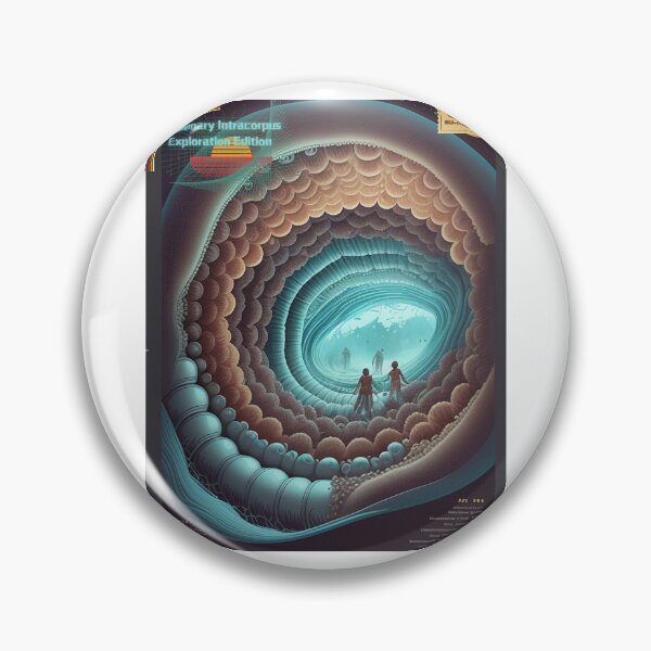 Item preview, Retro 1970s-1980s era digest cover ("Badlands Sci-Fi Digest: Intracorpus Lumenary Edition") designed and sold by GarfunkelGloom.
