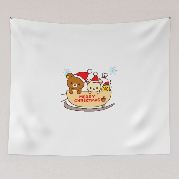 Item preview, Rilakkuma Christmas — Cute Kawaii Chibi Santa & Cozy Pastel Holiday Design designed and sold by Kawaiistore26.