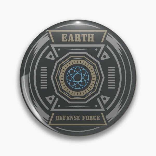 Item preview, Earth Defense Force – Futuristic Sci-Fi Military Emblem designed and sold by BongoGraph.