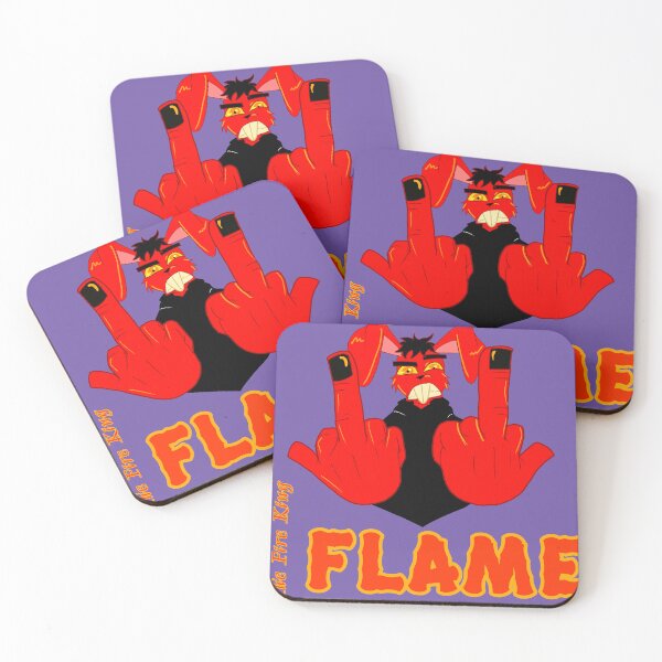 Item preview, The Fire King Flame designed and sold by TheeTikiHut.