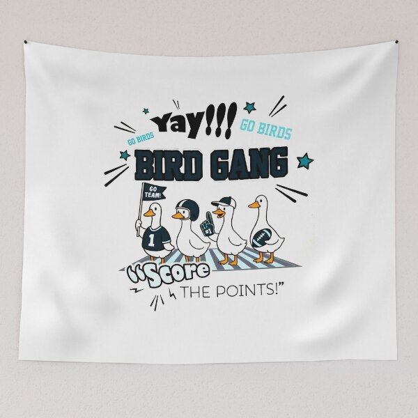 Item preview, Yay Bird gang football design Vintage designed and sold by NOELMEDINA.