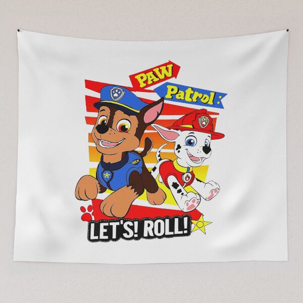 Item preview, Let's Roll Cute Dogs Police Team Cartoon Design designed and sold by NOELMAURICIO.