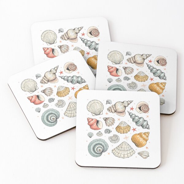 Item preview, Vintage Shell Set designed and sold by VibeTCreations.