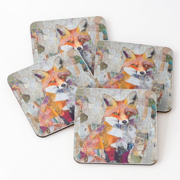 Item preview, Mixed media fox designed and sold by MendaciousMina.