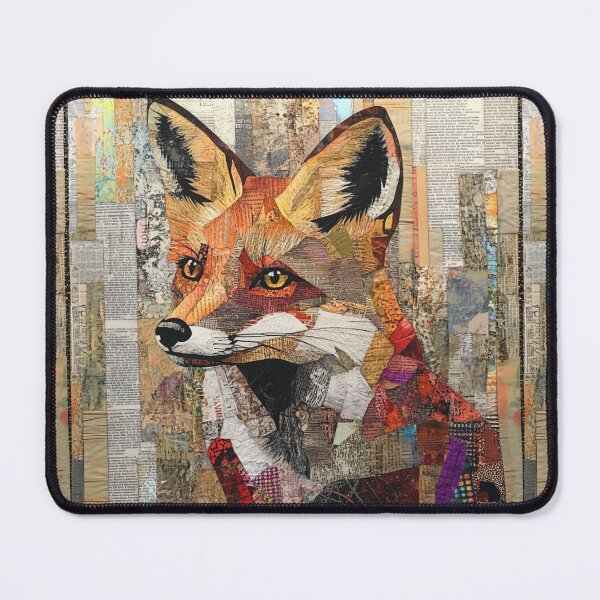Item preview, Mixed media fox designed and sold by MendaciousMina.