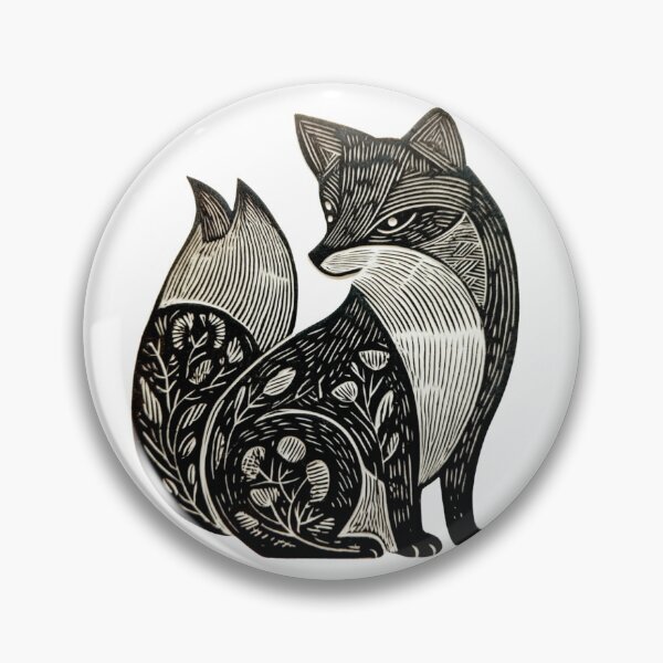 Item preview, Boho Lino cut fox designed and sold by MendaciousMina.