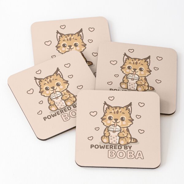Item preview, Boba + Cat = Bobcat! designed and sold by VaniTee Fair.