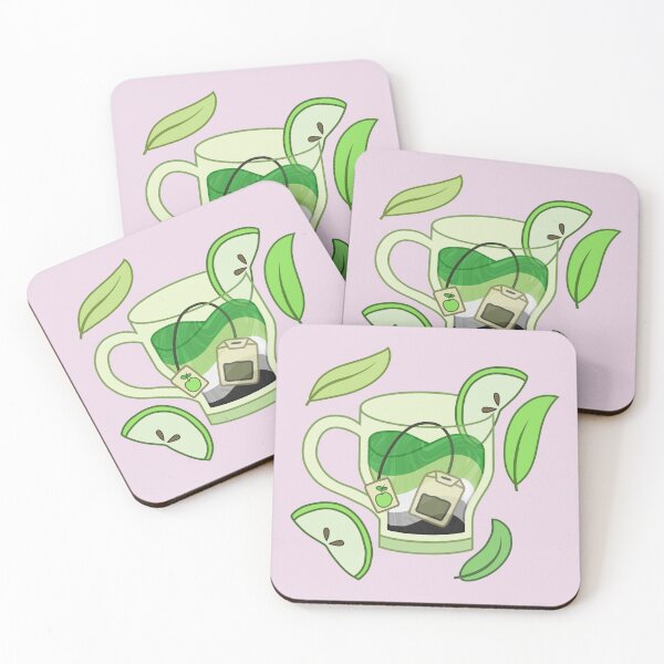 Item preview, LGBTQ Drinks - Green Tea (Aro) designed and sold by Bukr-ART.