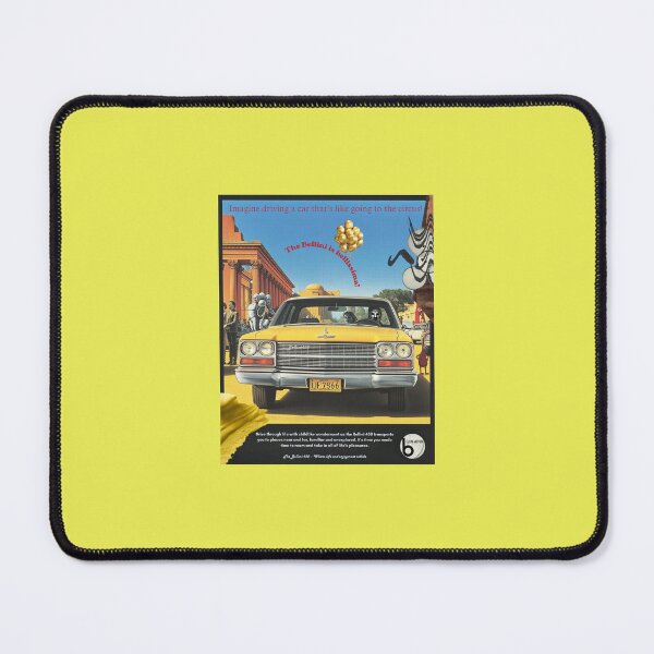 Item preview, 1970s-inspired Italian car ad "Bellini Motori" w/ Felliniesque elements  designed and sold by GarfunkelGloom.