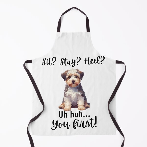 Item preview, Funny Tibetan Terrier “Sit? Stay? Heel? Uh huh. You First!” | Sassy Stubborn Dog Humor Design designed and sold by Fredster1966.
