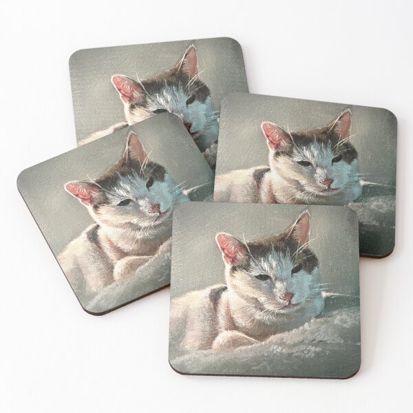 Item preview, Comfy Cat Painting designed and sold by LunaSkye Illustration.